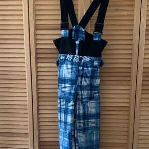 Obermeyer Blue and Black Plaid Pants